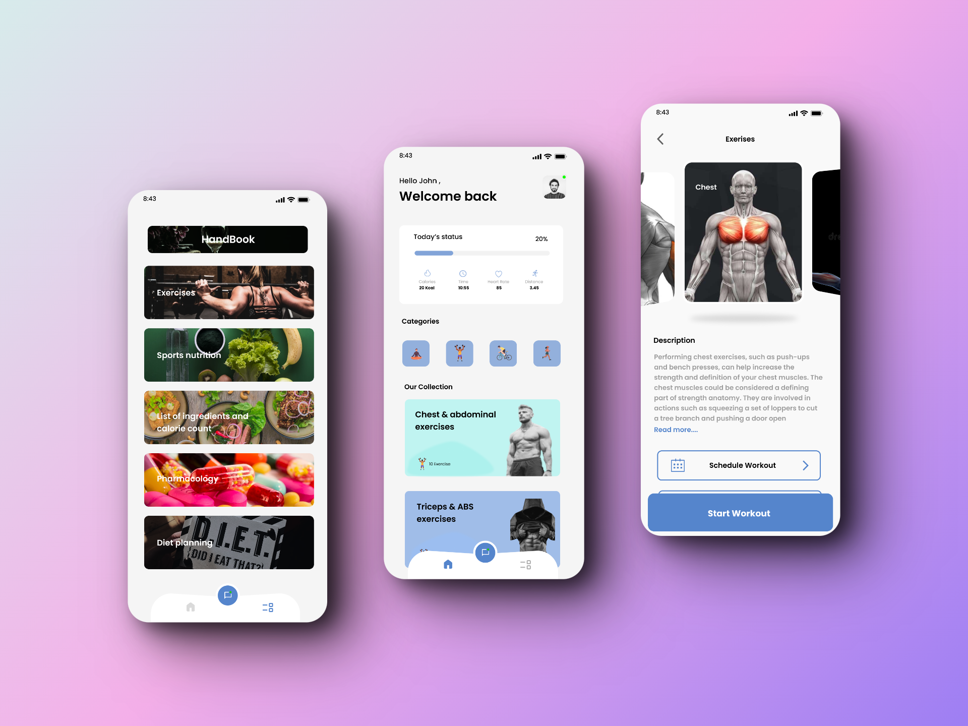 Fitness App Project by Muhammed Shifal